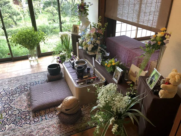 神奈川県横浜市での自宅葬